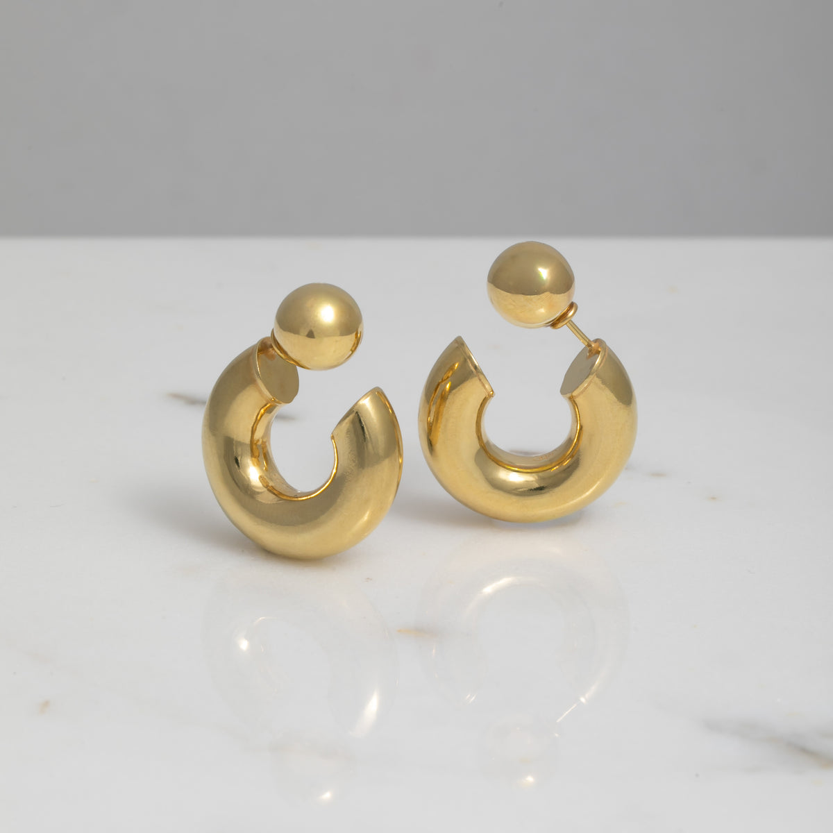 Orecchini Eris small oro 18kt placcato