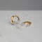 Lily Ohrringe aus 18kt vergoldetem Material mit Naturperlen