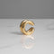 Ear cuff row doppio oro 18kt placcato
