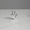 Ear cuff wave doppio argento 925