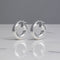 Small Lily 925 Sterling Silver Earrings