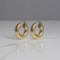 Small Lily Earrings 18kt gold plated