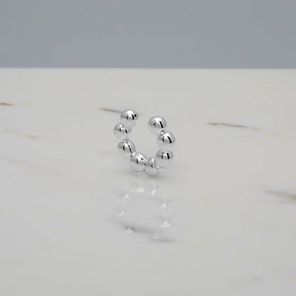 Ear Cuff Bubble klein Silber 925