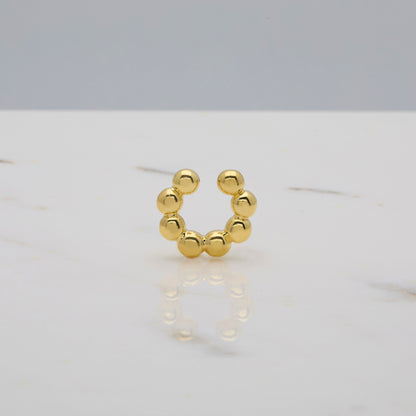 Ear Cuff Bubble klein Gold
