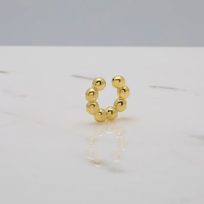 Ear Cuff Bubble klein Gold