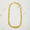 Collar Adalgisa chapado en oro de 18kt
