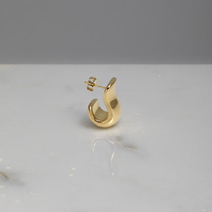 Franca 18kt gold-plated earrings