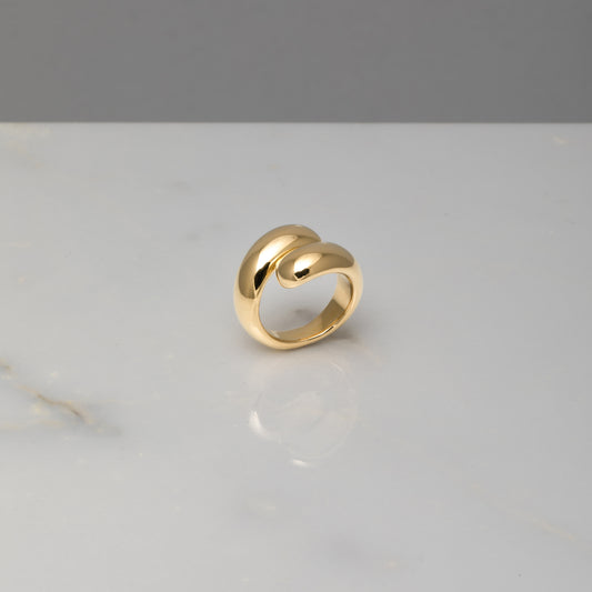 Anello Lorène oro 18kt placcato