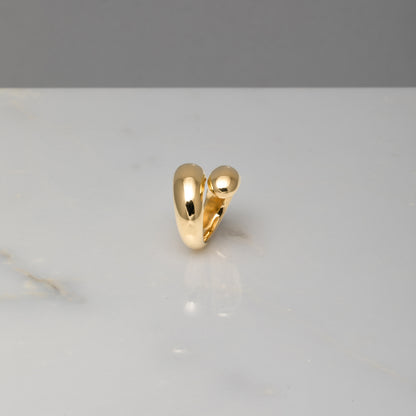 Anello Lorène oro 18kt placcato