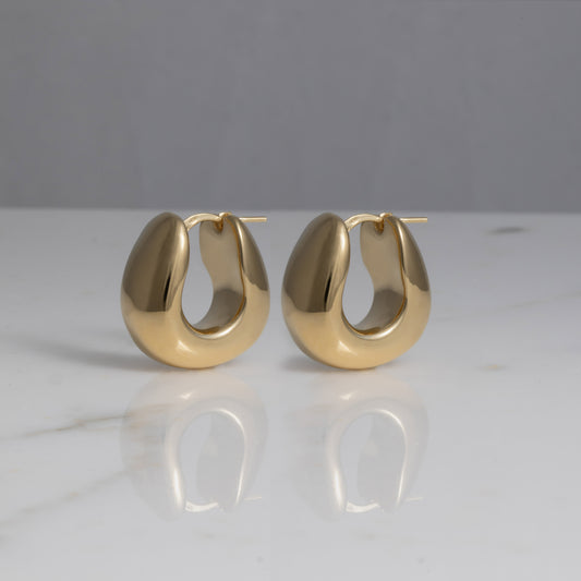 Orecchini Cipride placcato oro 18kt