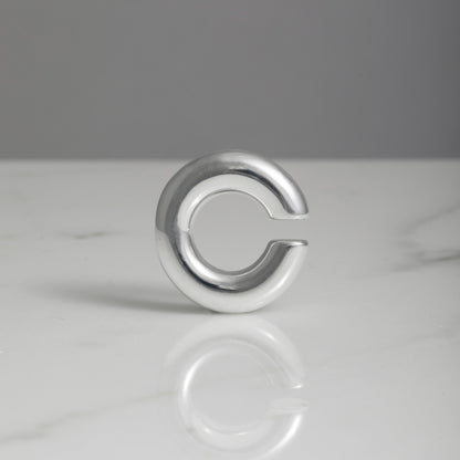 Einzelner Basic Ear Cuff aus 925er Silber