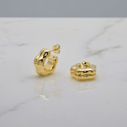 Orecchini Etty oro placcato 18kt