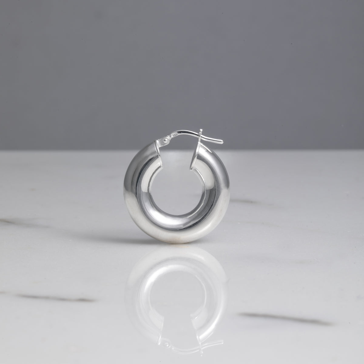 Small Lily 925 Sterling Silver Earrings