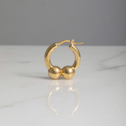 Orecchini Kali oro 18kt placcato