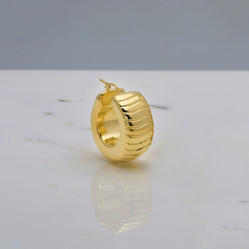 Orecchini Olga oro 18kt placcato