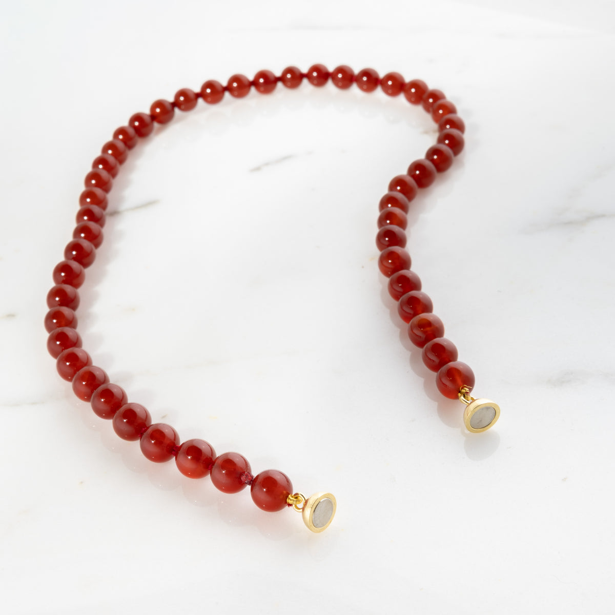 Collana Corniola rossa