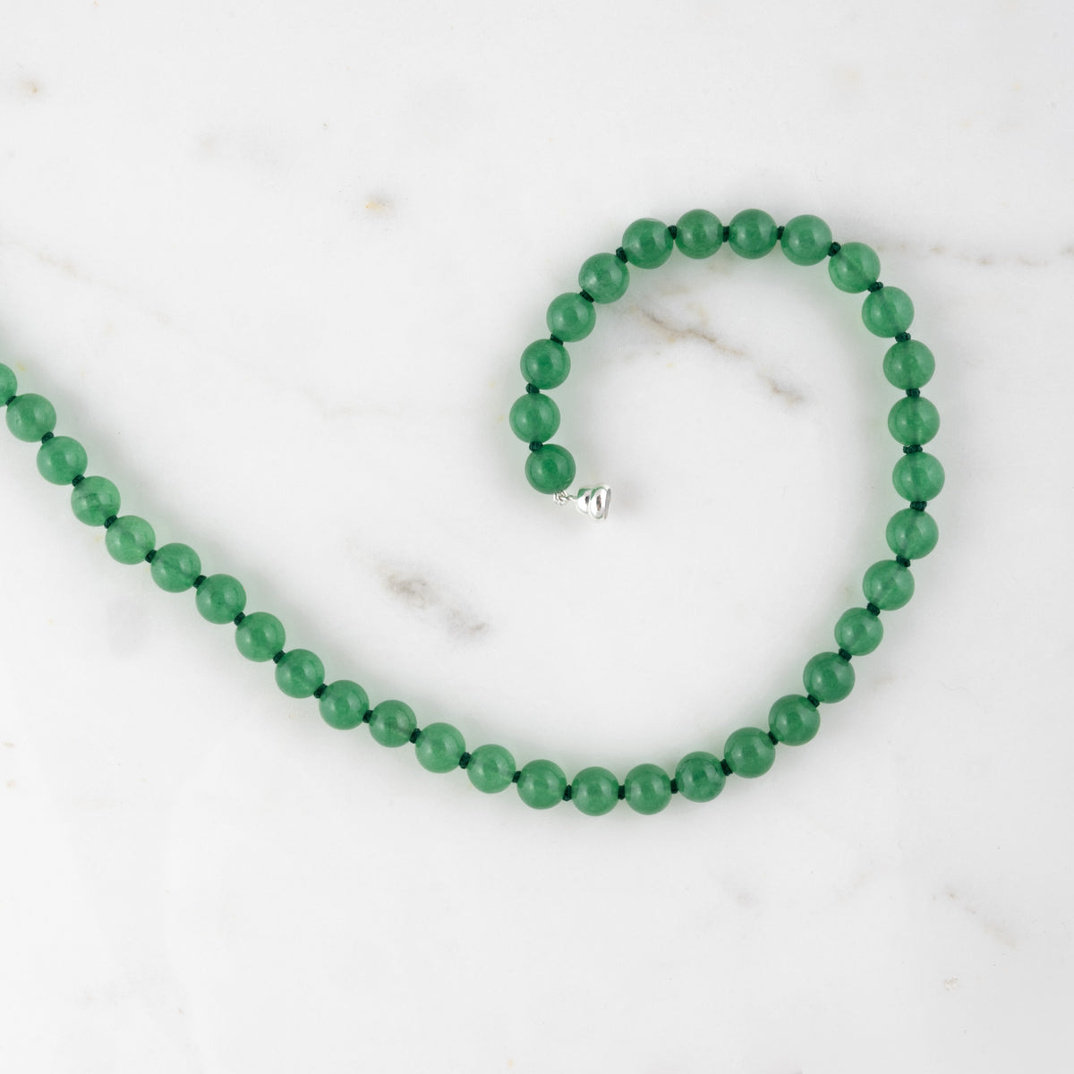 Collana Avventurina naturale verde