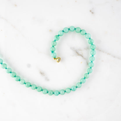 Collana Giada Turchese