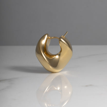 Orecchini Trivia oro placcato 18kt