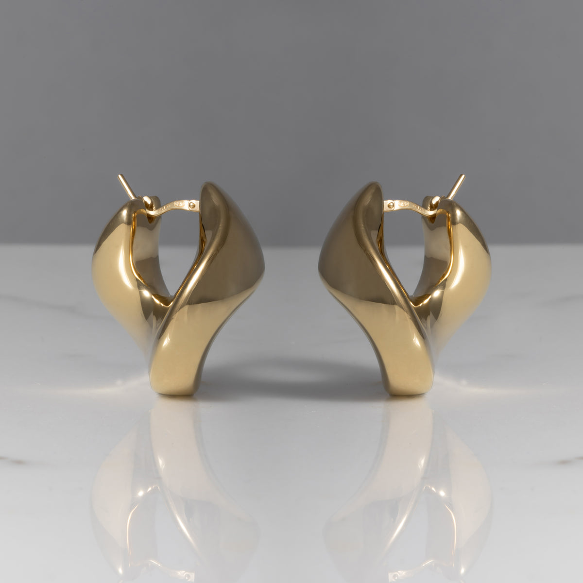 Orecchini Trivia oro placcato 18kt