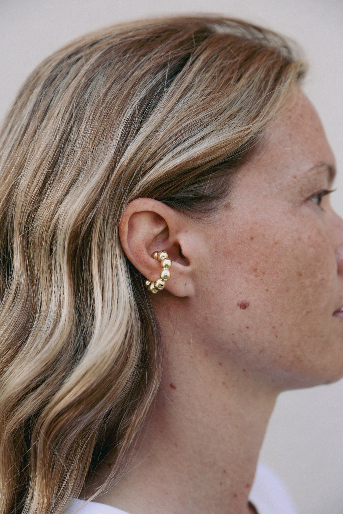 Ear Cuff Bubble klein Gold