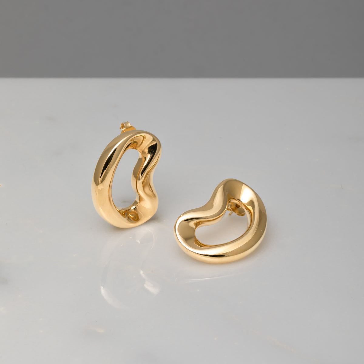 18kt gold-plated Zaya earrings